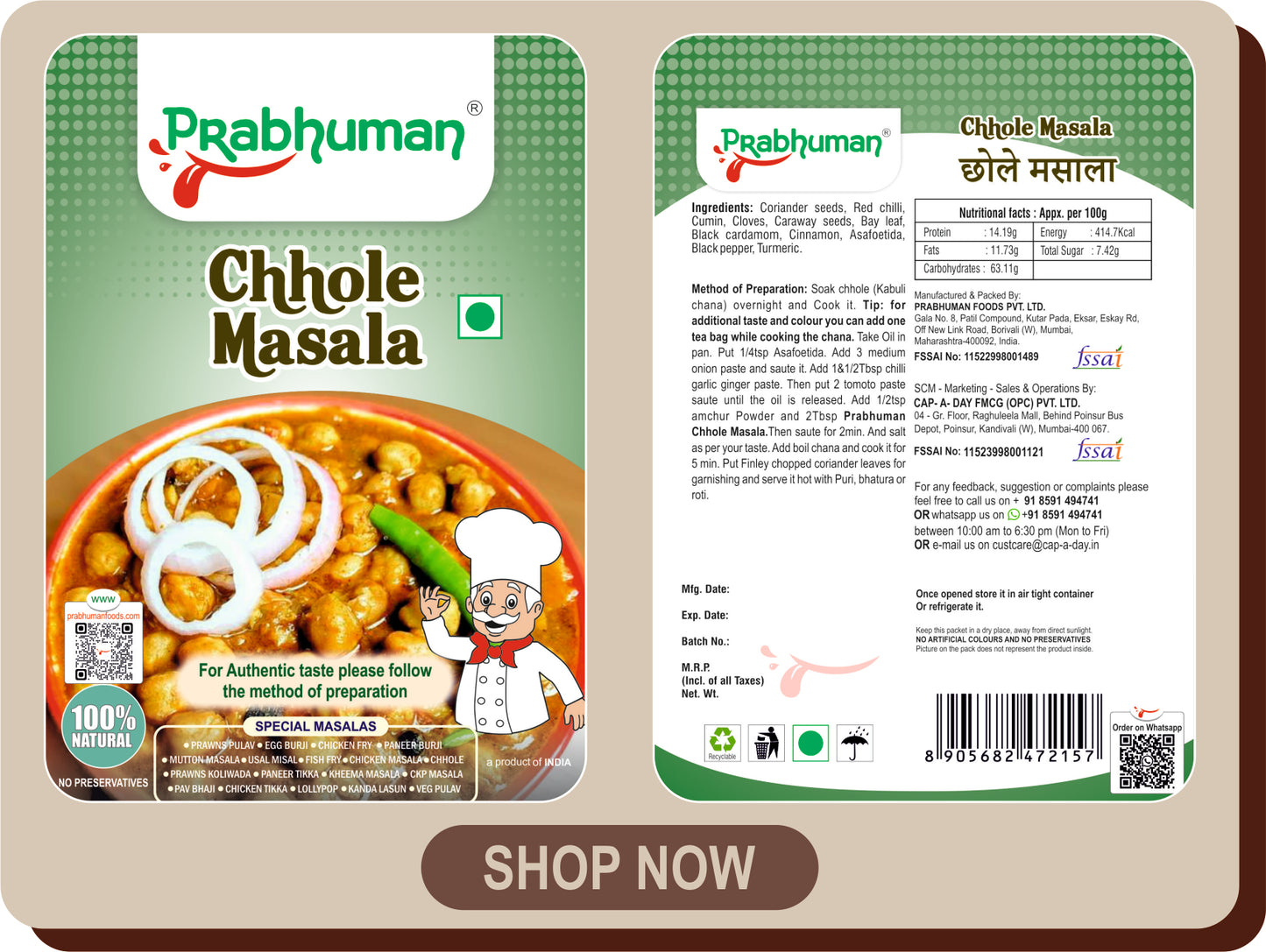 Chhole Masala