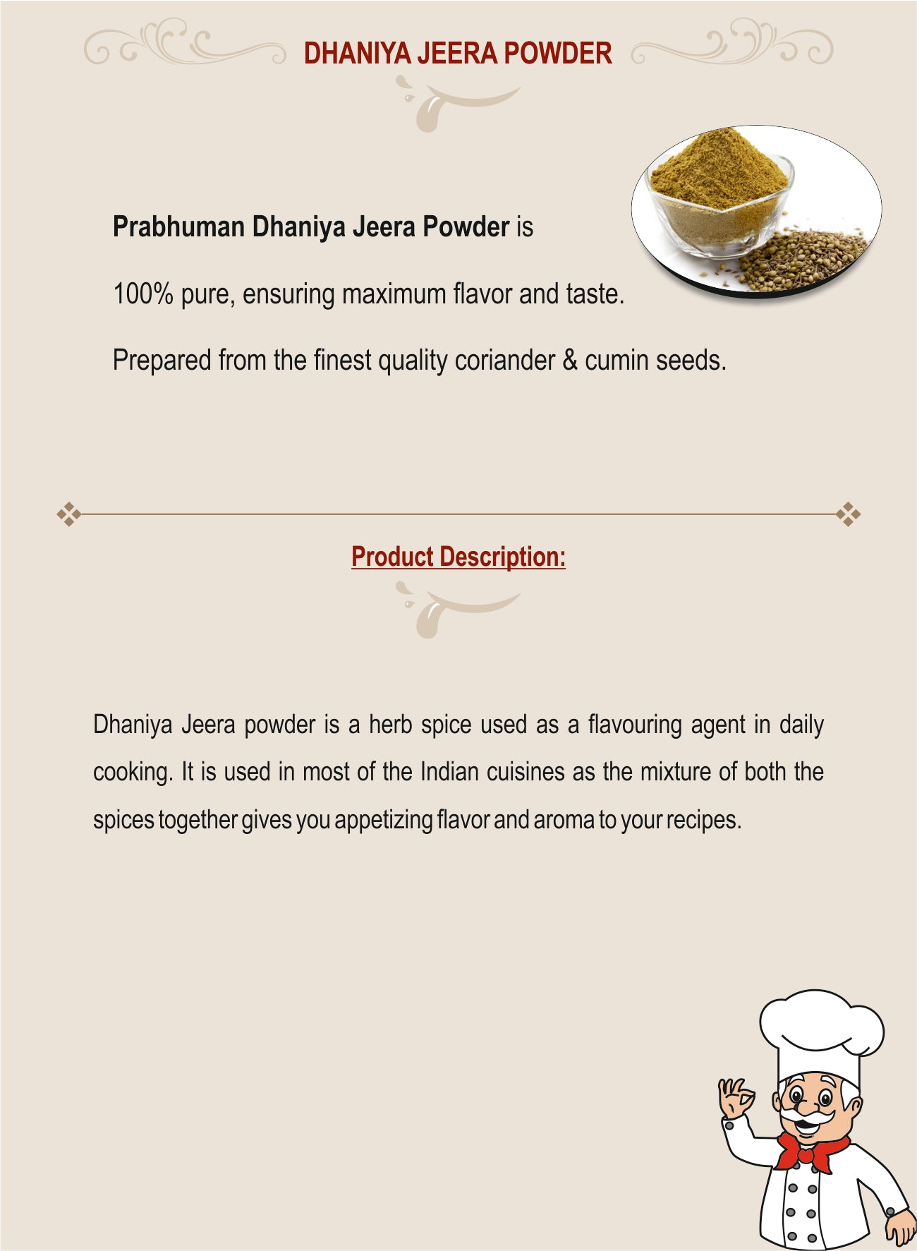 Dhaniya Jeera Powder