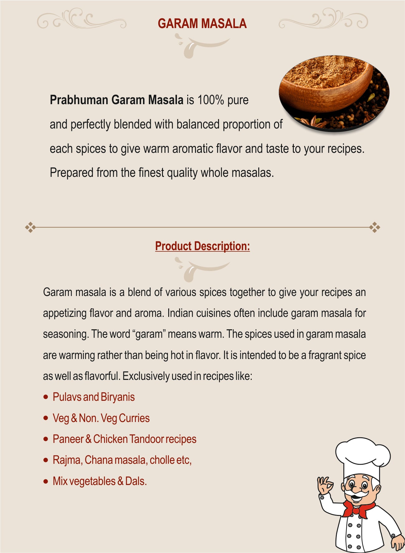 Garam Masala Powder