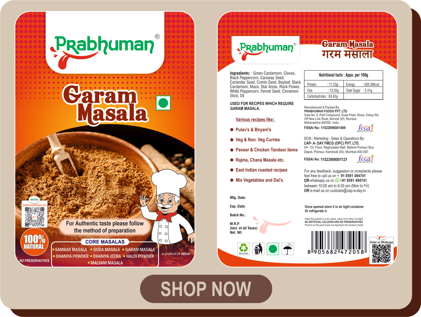 Garam Masala Powder